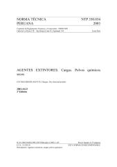 NTP 350,034-2003 EXTINTORES MANUALES DE POLVO QUIMICO SECO Cargas.pdf