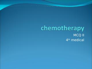 Chemotherapy_MCQ_VIP.ppt