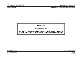 Module 9 (Human Factors) Sub Module 9.2 (Human Performance and Limitations)_Rev 1_Sep 2013.pdf