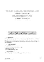 la leucémie myéloïde chronique.doc